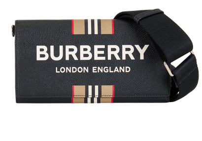 Logo WOC, &pound;280, Handbags, Black, Leather, Front view